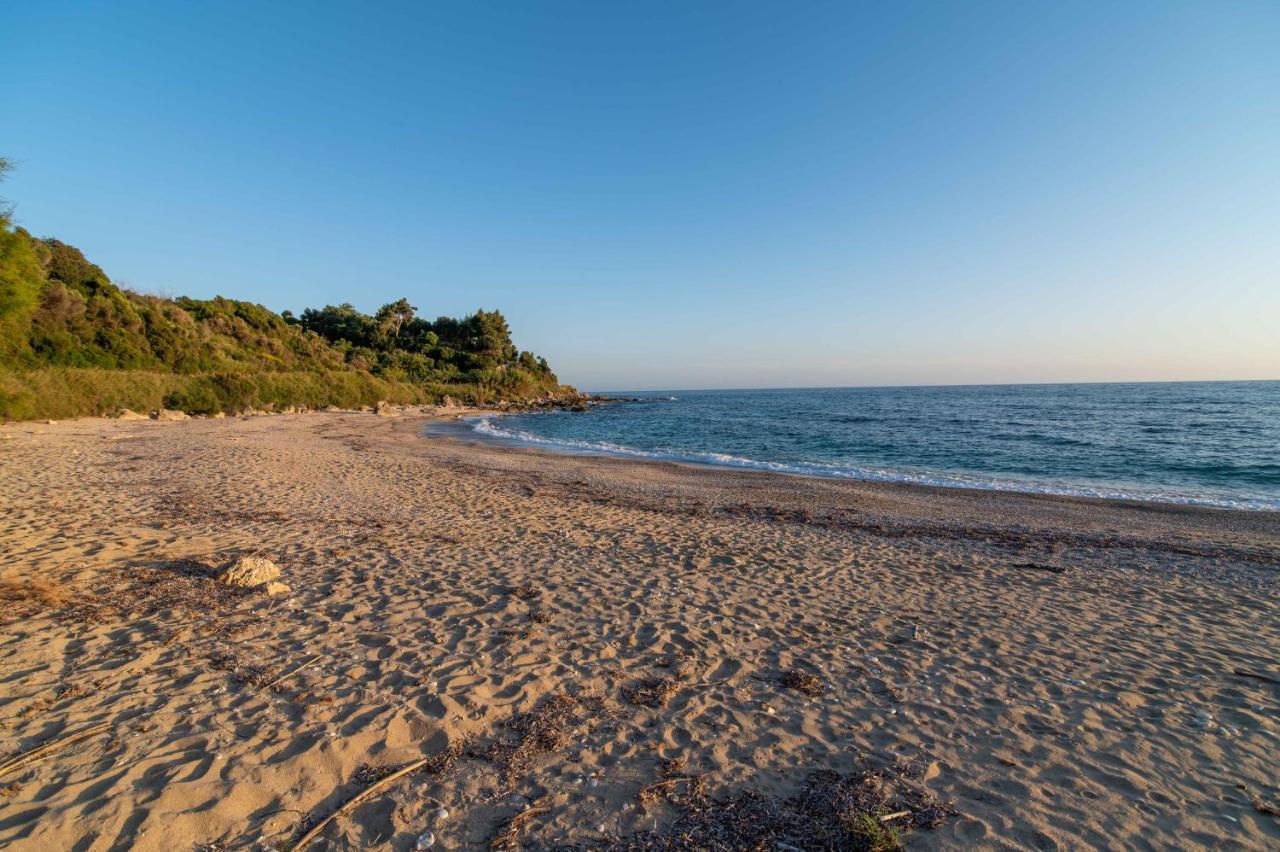 The Happiness Of Vangelis Paralia Vrachou Exterior photo